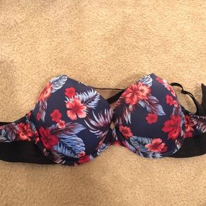 PINK Floral bra
